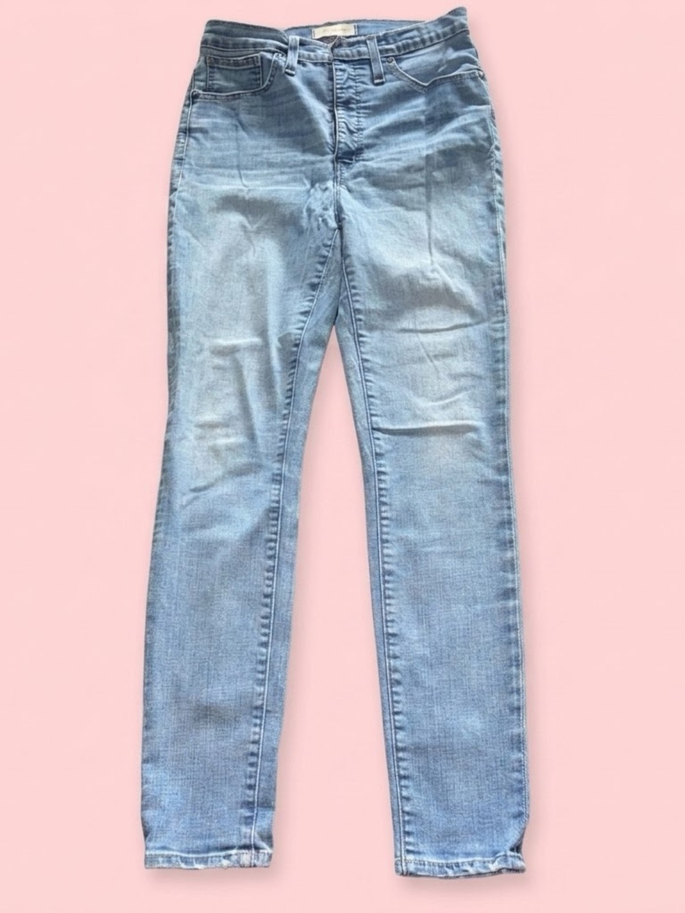 Madewell Light Wash Skinny Jeans